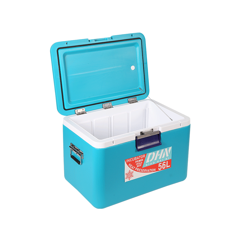 56L Large Capacity Outdoor Freezer Commercial Medicine Cold Chain Box Hard Ice Box Cooler