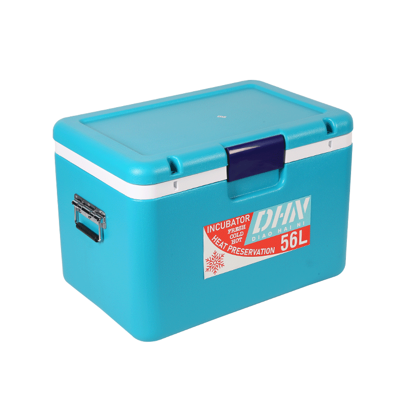 56L Large Capacity Outdoor Freezer Commercial Medicine Cold Chain Box Hard Ice Box Cooler